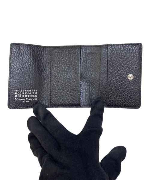 Maison Margiela（メゾンマルジェラ）Maison Margiela (メゾンマルジェラ) 3つ折り財布 ブラックの古着・服飾アイテム