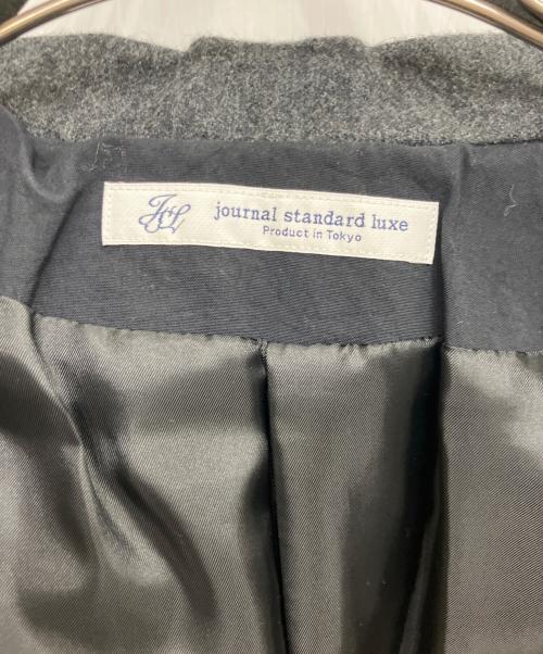 journal standard luxe（ジャーナルスタンダード ラックス）journal standard luxe (ジャーナルスタンダード ラックス) ステンカラーコート ブラック サイズ:Freeの古着・服飾アイテム
