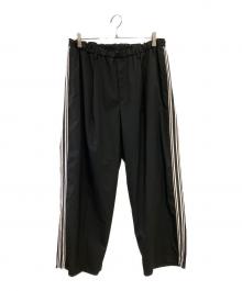 journal standard luxe（ジャーナルスタンダード ラックス）の古着「ラインパンツ」｜ブラック
