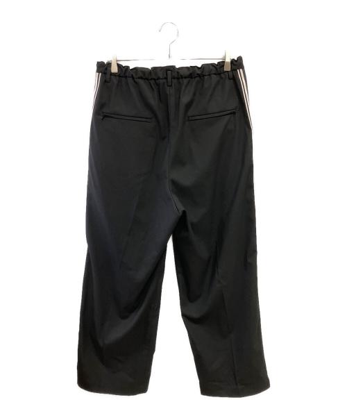 journal standard luxe（ジャーナルスタンダード ラックス）journal standard luxe (ジャーナルスタンダード ラックス) ラインパンツ ブラック サイズ:Mの古着・服飾アイテム