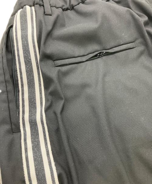 journal standard luxe（ジャーナルスタンダード ラックス）journal standard luxe (ジャーナルスタンダード ラックス) ラインパンツ ブラック サイズ:Mの古着・服飾アイテム