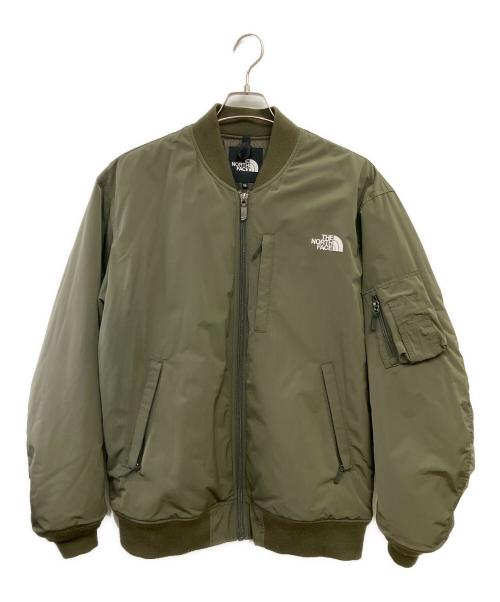 THE NORTH FACE（ザ ノース フェイス）THE NORTH FACE (ザ ノース フェイス) INSULATION BOMBER JACEKT オリーブ サイズ:XLの古着・服飾アイテム