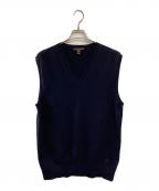 LOUIS VUITTONルイ ヴィトン）の古着「ニットベスト」｜ネイビー