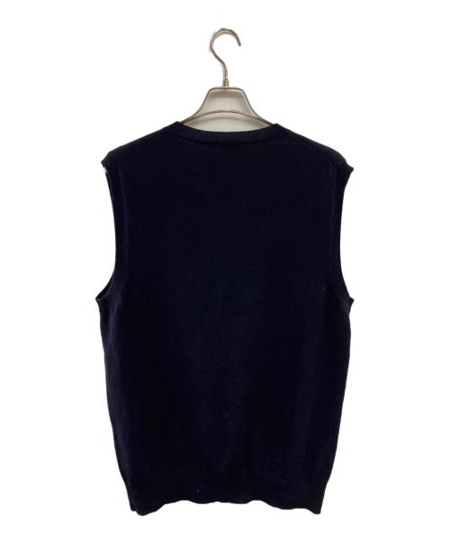 LOUIS VUITTON（ルイ ヴィトン）LOUIS VUITTON (ルイ ヴィトン) ニットベスト ネイビー サイズ:XLの古着・服飾アイテム