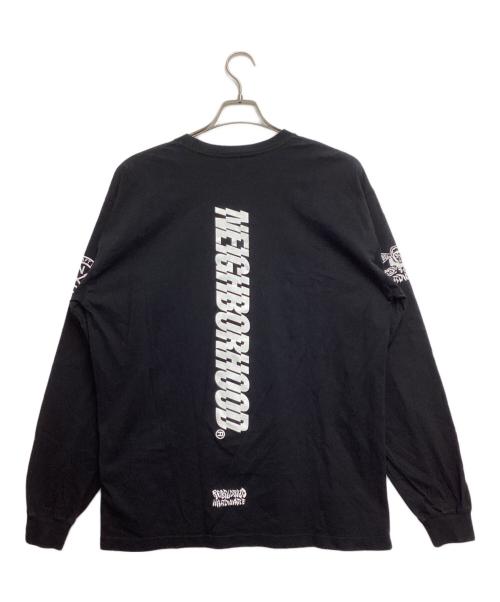 NEIGHBORHOOD（ネイバーフッド）NEIGHBORHOOD (ネイバーフッド) REBEL DREAD HARDWARE (リアルドレッドハードウェア) グラフィックTシャツ ブラック サイズ:Lの古着・服飾アイテム