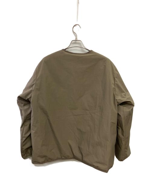 nanamica（ナナミカ）nanamica (ナナミカ) Reversible Down Cardigan オリーブ サイズ:Mの古着・服飾アイテム