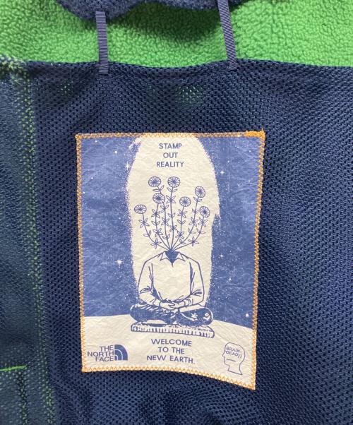 THE NORTH FACE（ザ ノース フェイス）THE NORTH FACE (ザ ノース フェイス) BRAIN DEAD (ブレインデッド) Crossover polar fleece Jacket グリーン サイズ:Lの古着・服飾アイテム