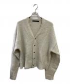 FRAMeWORKフレームワーク）の古着「キッドモヘアミックスカーディガン」｜グレー