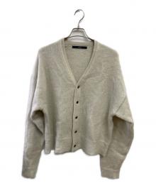 FRAMeWORK（フレームワーク）の古着「キッドモヘアミックスカーディガン」｜グレー