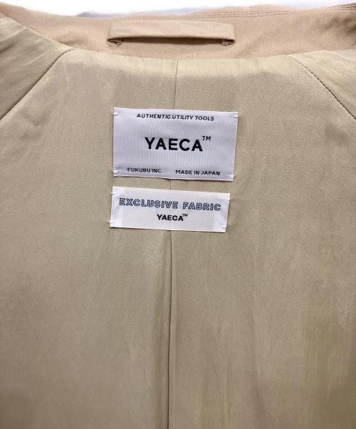 YAECA（ヤエカ）YAECA (ヤエカ) ステンカラーコート ベージュ サイズ:Mの古着・服飾アイテム