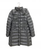 MONCLERモンクレール）の古着「HERMINE(エルミンヌ) ダウンコート」｜ブラック