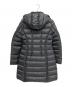 MONCLER (モンクレール) HERMINE(エルミンヌ) ダウンコート ブラック サイズ:3：120000円