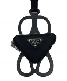 PRADA（プラダ）の古着「スマホホルダー」｜ブラック