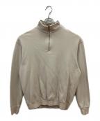 THE NORTH FACEザ ノース フェイス）の古着「ハーフジップスウェット」｜ベージュ