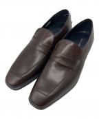 BURBERRYバーバリー）の古着「レザーシューズ」｜ブラウン