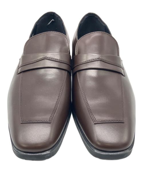 BURBERRY（バーバリー）BURBERRY (バーバリー) レザーシューズ ブラウン サイズ:26cm(EEE)の古着・服飾アイテム