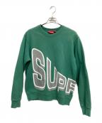 SUPREMEシュプリーム）の古着「Side Arc Crewneck」｜グリーン