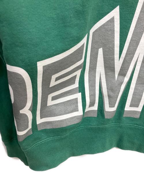 SUPREME（シュプリーム）SUPREME (シュプリーム) Side Arc Crewneck グリーン サイズ:Mの古着・服飾アイテム