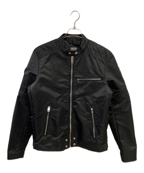 DIESEL（ディーゼル）DIESEL (ディーゼル) ナイロンジャケット ブラック サイズ:Lの古着・服飾アイテム