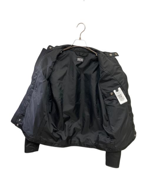 DIESEL（ディーゼル）DIESEL (ディーゼル) ナイロンジャケット ブラック サイズ:Lの古着・服飾アイテム