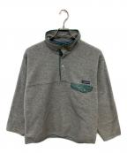 Patagonia SYNCHILLAパタゴニア シンチラ）の古着「ハーフスナップフリースジャケット」｜グレー