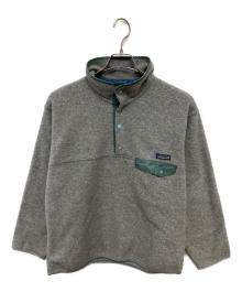 Patagonia SYNCHILLA（パタゴニア シンチラ）の古着「ハーフスナップフリースジャケット」｜グレー