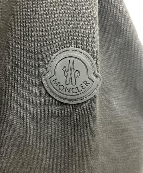 MONCLER（モンクレール）MONCLER (モンクレール) ロゴプリントスウェットシャツ ブラック サイズ:XXLの古着・服飾アイテム