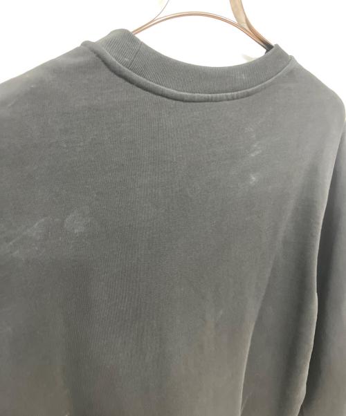 MONCLER（モンクレール）MONCLER (モンクレール) ロゴプリントスウェットシャツ ブラック サイズ:XXLの古着・服飾アイテム