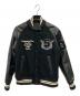 stussy（ステューシー）の古着「25th Anniversary VARSITY LEATHER JACKET」｜ブラック