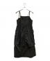 PUBLIC TOKYO (パブリックトウキョウ) コクーンカーゴジャンパースカート ブラック サイズ:2：10000円