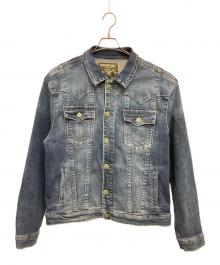 TRUE RELIGION（トゥルー レリジョン）の古着「デニムジャケット」｜ブルー