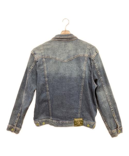 TRUE RELIGION（トゥルー レリジョン）TRUE RELIGION (トゥルー レリジョン) デニムジャケット ブルー サイズ:XXLの古着・服飾アイテム
