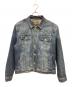 TRUE RELIGION（トゥルー レリジョン）の古着「デニムジャケット」｜ブルー