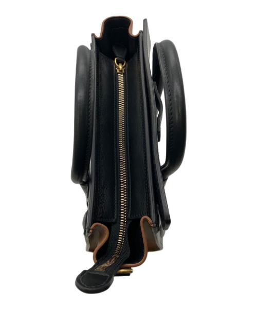CELINE（セリーヌ）CELINE (セリーヌ) 2WAYバッグ ホワイト×ブラックの古着・服飾アイテム