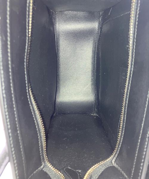 CELINE（セリーヌ）CELINE (セリーヌ) 2WAYバッグ ホワイト×ブラックの古着・服飾アイテム