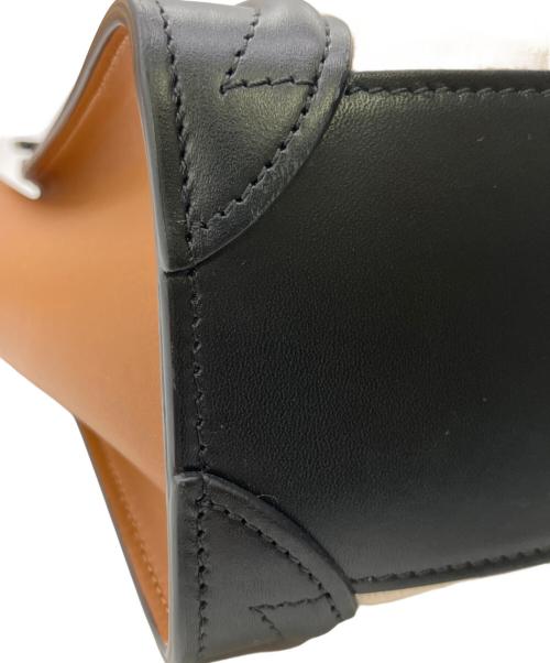 CELINE（セリーヌ）CELINE (セリーヌ) 2WAYバッグ ホワイト×ブラックの古着・服飾アイテム