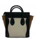 CELINE (セリーヌ) 2WAYバッグ ホワイト×ブラック：120000円