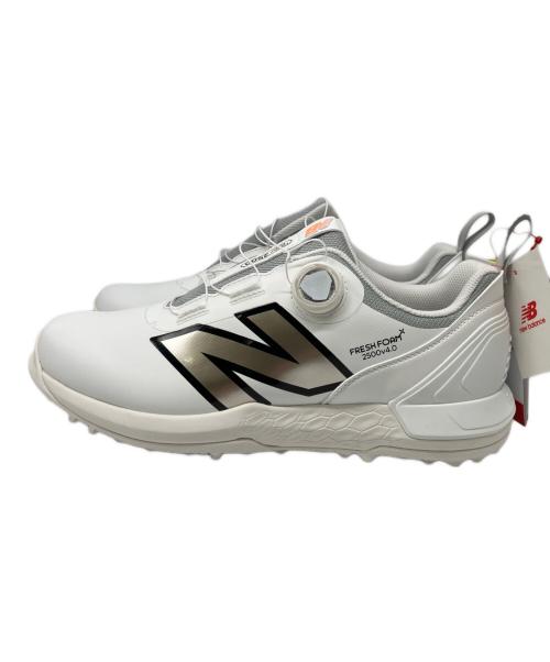 NEW BALANCE（ニューバランス）NEW BALANCE (ニューバランス) ゴルフシューズ ホワイト サイズ:27cmの古着・服飾アイテム