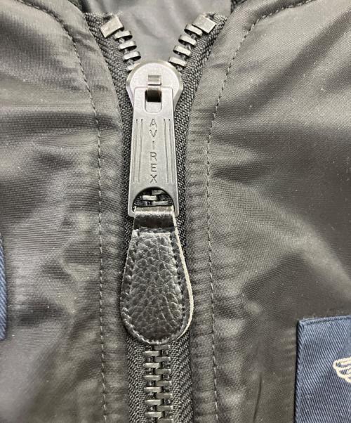 AVIREX（アヴィレックス）AVIREX (アヴィレックス) MA-1ジャケット ブラック サイズ:Lの古着・服飾アイテム