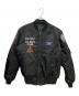 AVIREX（アヴィレックス）の古着「MA-1ジャケット」｜ブラック