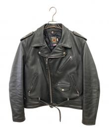 SCHOTT BROS.（ショット）の古着「ライダースジャケット」｜ブラック