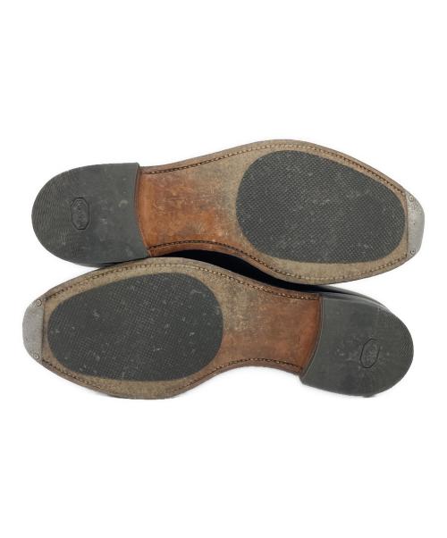 Crockett & Jones（クロケット＆ジョーンズ）Crockett & Jones (クロケット＆ジョーンズ) BEAMS F (ビームスエフ) タッセルローファー ブラック サイズ:6の古着・服飾アイテム