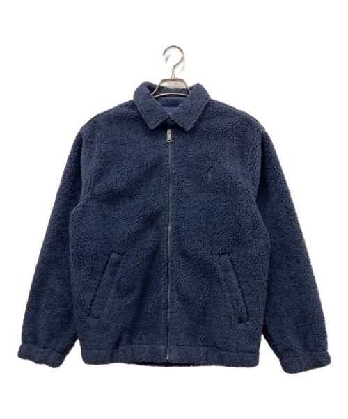 POLO RALPH LAUREN（ポロ・ラルフローレン）POLO RALPH LAUREN (ポロ・ラルフローレン) フリースジャケット ネイビー サイズ:XSの古着・服飾アイテム