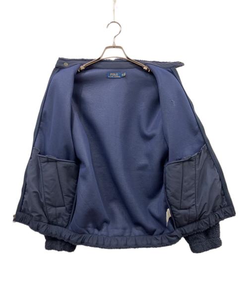 POLO RALPH LAUREN（ポロ・ラルフローレン）POLO RALPH LAUREN (ポロ・ラルフローレン) フリースジャケット ネイビー サイズ:XSの古着・服飾アイテム