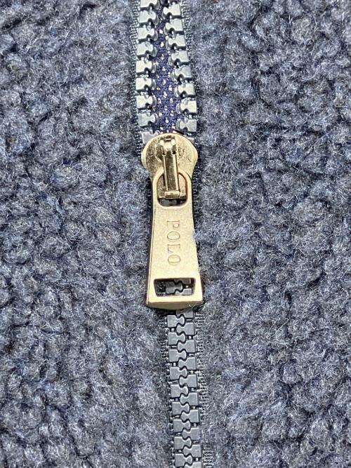 POLO RALPH LAUREN（ポロ・ラルフローレン）POLO RALPH LAUREN (ポロ・ラルフローレン) フリースジャケット ネイビー サイズ:XSの古着・服飾アイテム