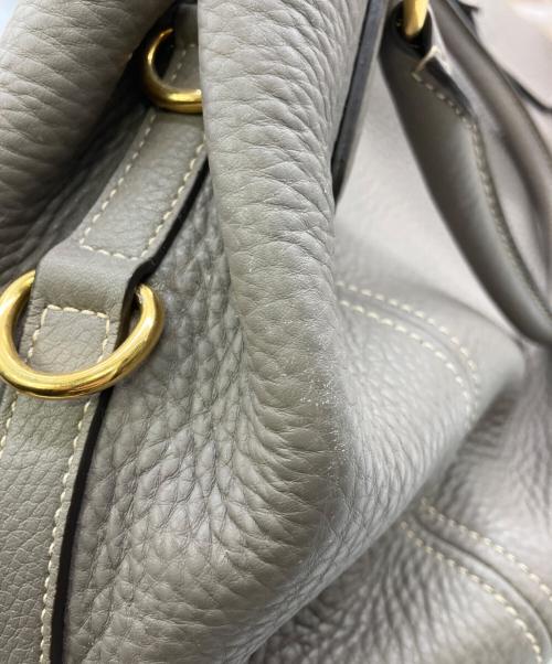 PRADA（プラダ）PRADA (プラダ) 2WAYバッグ グレーの古着・服飾アイテム