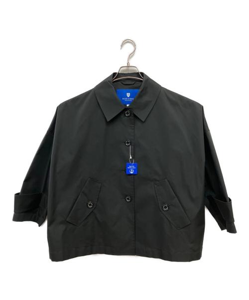 BLUE LABEL CRESTBRIDGE（ブルーレーベルクレストブリッジ）BLUE LABEL CRESTBRIDGE (ブルーレーベルクレストブリッジ) ストレッチツイルAラインコート ブラック サイズ:38 未使用品の古着・服飾アイテム