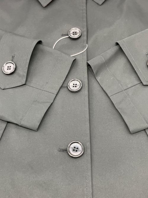 BLUE LABEL CRESTBRIDGE（ブルーレーベルクレストブリッジ）BLUE LABEL CRESTBRIDGE (ブルーレーベルクレストブリッジ) ストレッチツイルAラインコート ブラック サイズ:38 未使用品の古着・服飾アイテム
