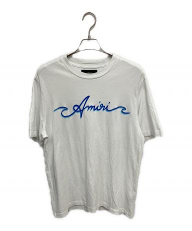 中古・古着通販】AMIRI (アミリ) White Wave t-shirt with logo print