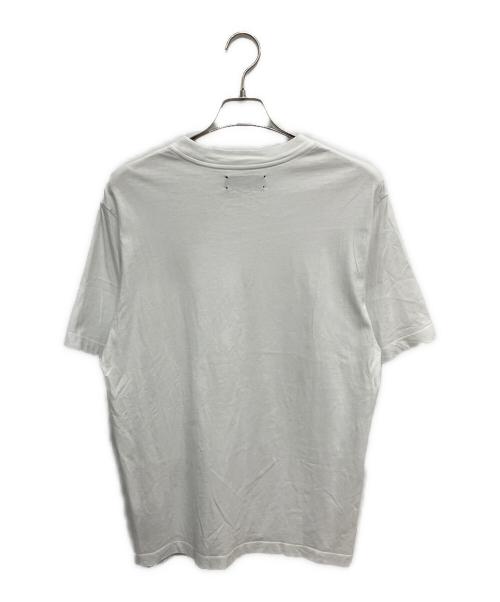 AMIRI（アミリ）AMIRI (アミリ) White Wave t-shirt with logo print ホワイト サイズ:SIZE 38の古着・服飾アイテム